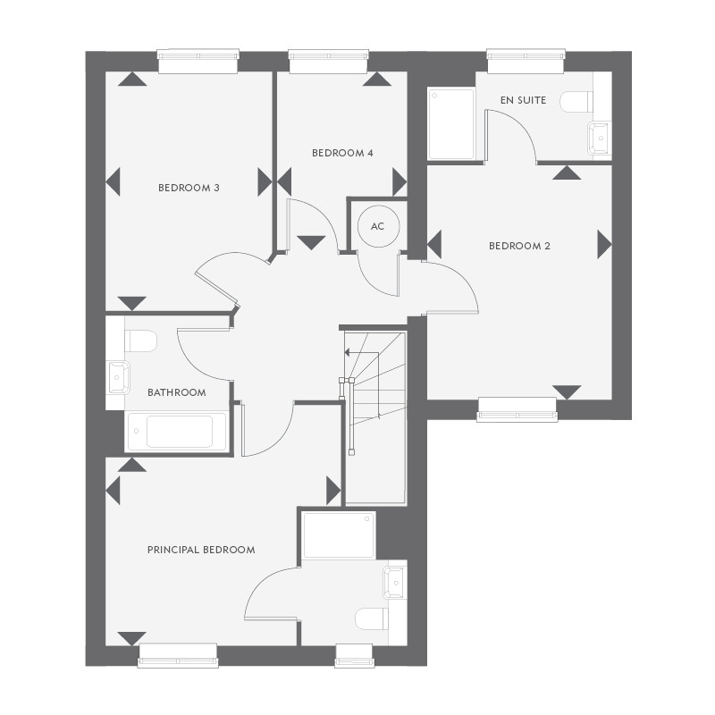CH_Thepaddocks_Rosefinch_first_floorplan