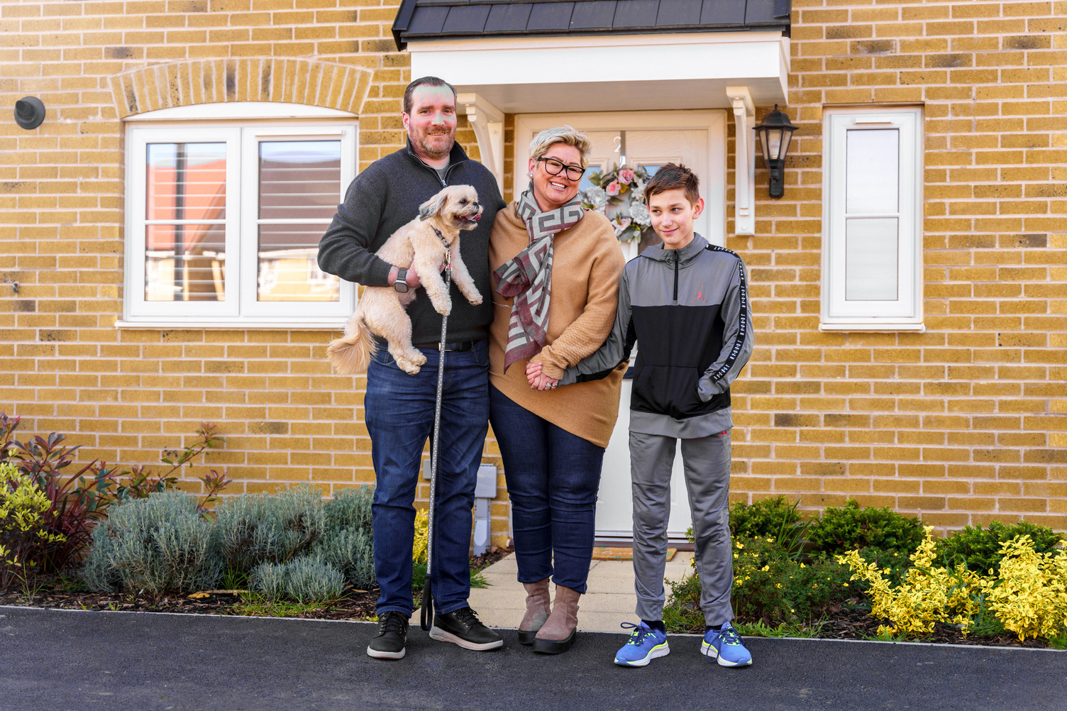 First Time Buyers find there forever home at Westcombe Park, near Maldon.