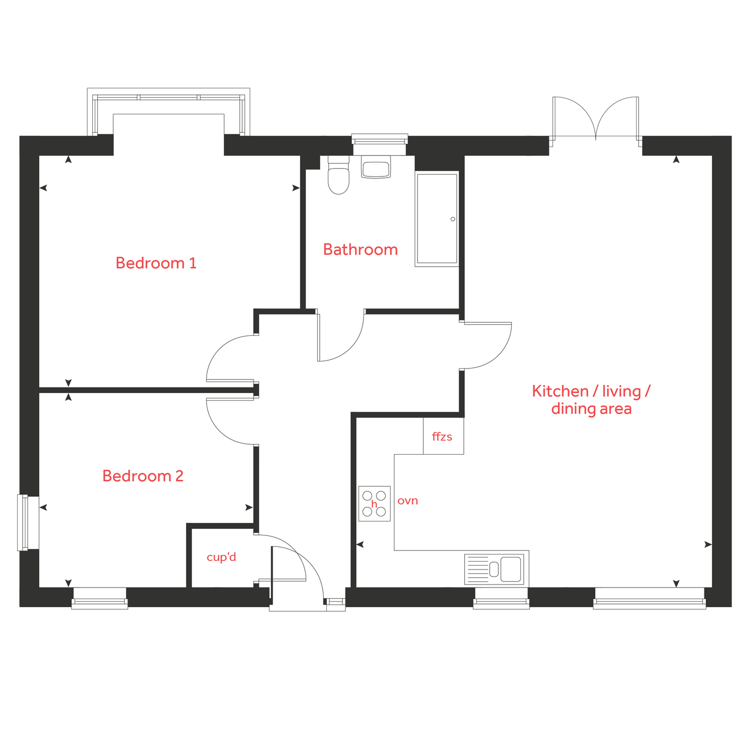 Glaston Floor plan