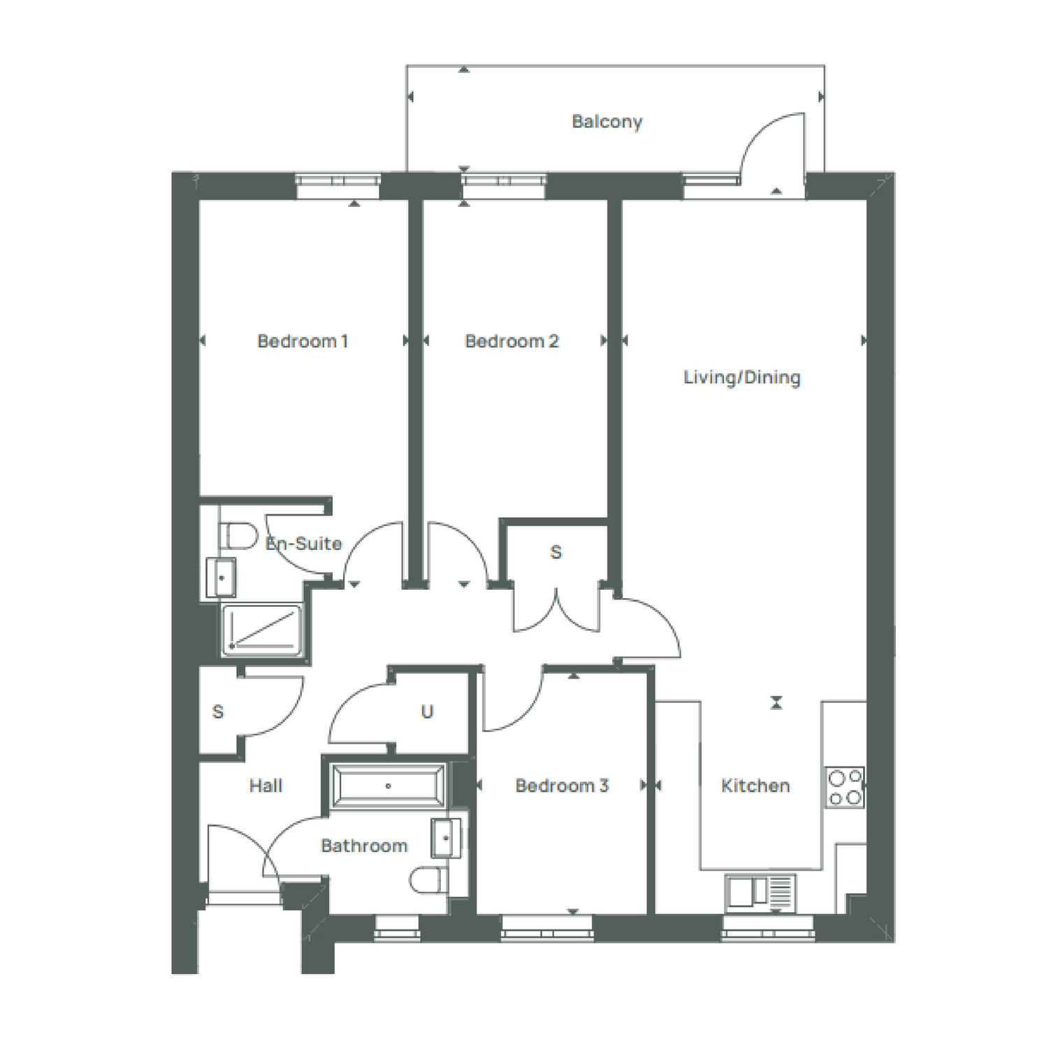 Plot 47 - coopers hill apartment-01-01
